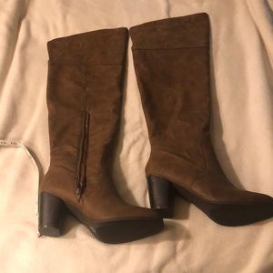 Tall Madden Girl faux leather boots
